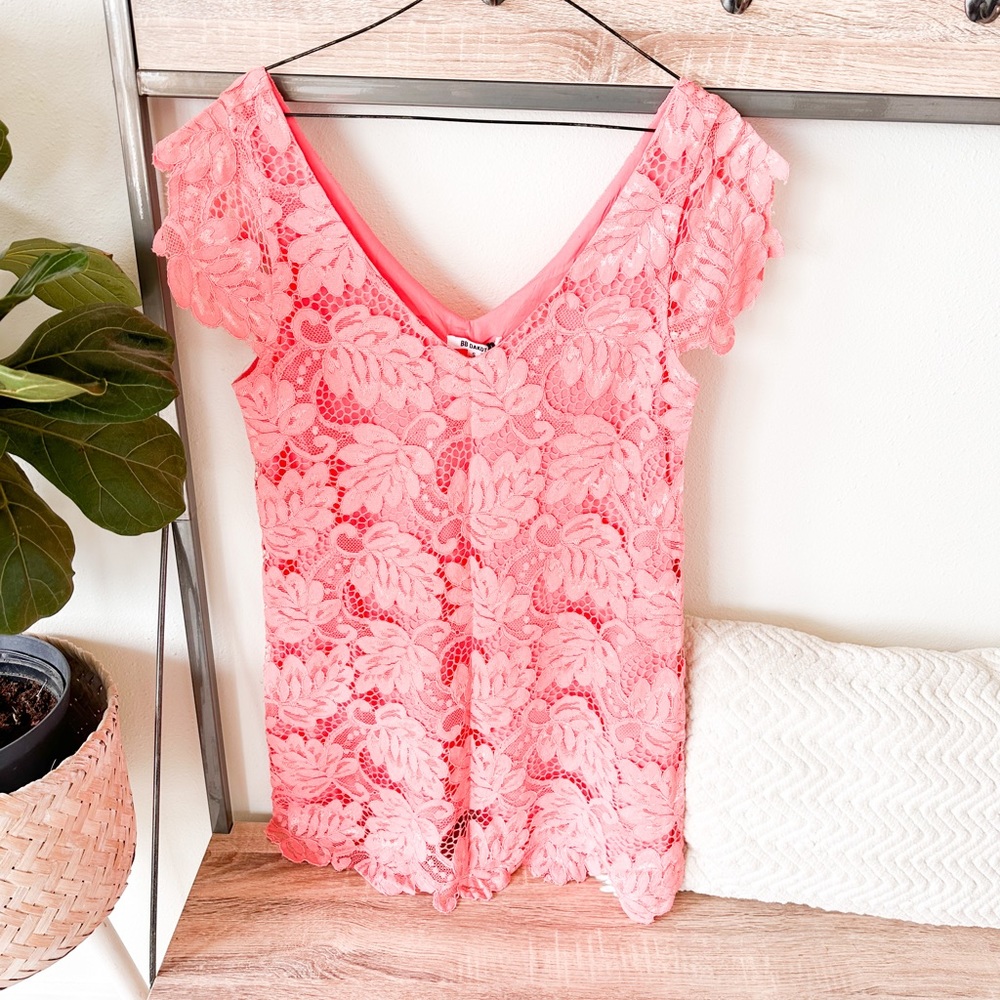 BB Dakota lace floral dress